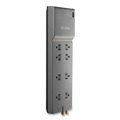  | Belkin BE108230-12 3390 J 8 AC Outlets 12 ft. Cord Home/Office Surge Protector - Dark Gray image number 1