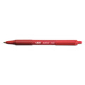  | BIC SCSM11 RED Medium 1 mm Soft Feel Retractable Ballpoint Pen - Red (1-Dozen) image number 3