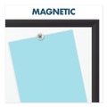  | Quartet 2544B Classic Series 48 in. x 36 in. Porcelain Magnetic Dry Erase Board - White Surface/Black Aluminum Frame image number 7