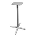  | HON HBTTX42S.PR8 Between Standing Height 26.18 in. x 41.12 in. X-Base for 30 in. - 36 in. Table Tops - Silver image number 2
