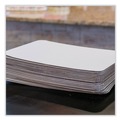Food Trays, Containers, and Lids | SCT SCH 1149 10 in. x 14 in. 1/4 Sheet Single Wall Pad Paper Bakery Cake Pad - Bright White (100/Bundle) image number 3