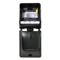 Paper Towel Holders | Boardwalk BWK29GREEN 12.31 x 9.31 x 15.94 Xtra Mechanical Hands-Free Towel Dispenser - Black (1/Carton) image number 3