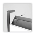 Office Jansan | Quartet OFD Three-Pocket Hanging File Pocket with Dry Erase Board - Letter, Black image number 6