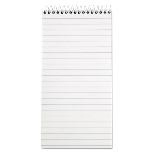 Office Jansan | TOPS 8030 4 in. x 8 in. 70 Sheets Reporter's Notebook - Wide/Legal Rule, White Cover (12/Pack) image number 0