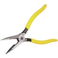 Pliers | Klein Tools D203-8N 8 in. Needle Nose Side Cutter Pliers with Stripping image number 4
