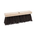 New Year New Savings! Save $25 off $150 | Boardwalk BWK73160 6.25 in. Polypropylene Bristles 16 in. Brush Street Broom Head - Brown image number 0