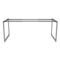 Office Desks & Workstations | Alera ALELSTB30GR Open Office Desk Series 30 in. Adjustable O-Leg Desk Base - Silver image number 1