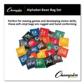 Outdoor Games | Champion Sports AB55 Vinyl Alphabet Bean Bag Set - Assorted Colors (26/Set) image number 2