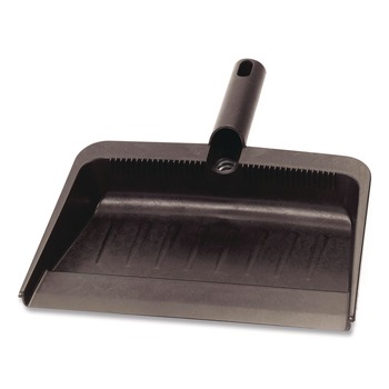 Carlisle 8 x 12 Flo-Pac Flexible Plastic Dustpan - Black