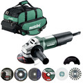 Angle Grinders | Metabo US3004 11 Amp 4-1/2 in. / 5 in. Corded Angle Grinder System Kit image number 0