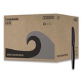 Cutlery | Boardwalk BWKKNIHWPSBIW Heavyweight Wrapped Polystyrene Knife - Black (1000/Carton) image number 0