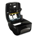 Paper Towel Holders | San Jamar T1470BKSS 16.5 in. x 9.75 in. x 12 in. Smart System with iQ Sensor Towel Dispenser - Black/Silver image number 2