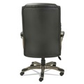  | Alera ALEVN4119 Veon Series Executive High-Back Bonded Leather Chair Supports Up to 275 lb - Black Seat/Back/Graphite Base image number 5