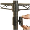 Office Jansan | Alera ALESW504818BA 48 in. x 18 in. x 72 in. Four-Shelf Wire Shelving Starter Kit - Black Anthracite image number 4