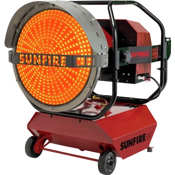 Sunfire 80000 BTU Dual Fuel SF80 Portable Radiant Heater