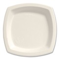 Bowls and Plates | SOLO 8PSC-2050 8.25 in. Diameter Bare Eco-Forward Sugarcane Dinnerware Plate - Ivory (125/Pack) image number 0