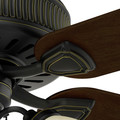 Ceiling Fans | Casablanca 54007 54 in. Ainsworth Gallery 3 Light Basque Black Ceiling Fan with Light image number 3