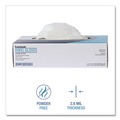 New Year New Savings! Save $25 off $150 | Boardwalk BWK365SBX 2.6 mil 9.5 in. Long Powder-Free General Purpose Vinyl Gloves - Small, Clear (100/Box) image number 5