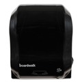Paper & Dispensers | Boardwalk T7470BKBW 13.25 in. x 10.25 in. x 16.25 in. Hands Free Mechanical Towel Dispenser - Black image number 0