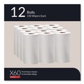 Customer Appreciation Sale - Save up to $60 off | WypAll 35401 X60 9.8 in. x 13.4 in. Cloths - Small, White (130/Roll, 12 Rolls/Carton) image number 2
