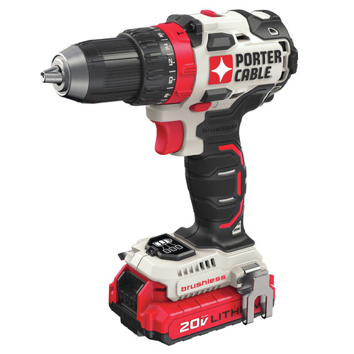 Drill Drivers | Factory Reconditioned Porter-Cable PCCK607LBR 20V MAX Brushless Lithium-Ion 1/2 in. Cordless Drill Driver Kit (1.5 Ah) image number 0