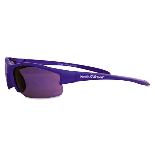 Eye Protection | Ansell 21301 Equalizer Safety Eyewear - Blue Frame/Blue Mirror Lens image number 0