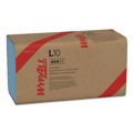Cleaning & Janitorial Supplies | WypAll 05120 L10 9.38 in. x 10.25 in. 2-Ply Banded Windshield Wipers - Light Blue (140/Pack, 16 Packs/Carton) image number 1