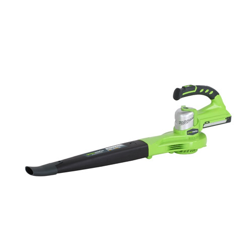 Handheld Blowers | Greenworks 2400202 24V Cordless Lithium-Ion Two Speed Handheld Blower (Tool Only) image number 0