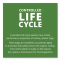 Trash Bags | Stout by Envision G3340E11 Controlled Life-Cycle 33 in. x 40 in. 1.1 mil. 33 Gallon Plastic Trash Bags - Green (40/Box) image number 6