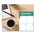 Calendars & Planners | House of Doolittle 148 22 in. x 17 in. 13-Month (Jan 2026-Jan 2027) Express Track Monthly Desk Pad Calendar - White/Teal Sheets/Teal Binding image number 3