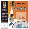 Tapes & Adhesives | Gorilla Glue 7400202 Dries Clear 0.88 oz. Super Glue image number 4