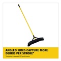 Brooms | Rubbermaid Commercial 2018728 36 in. Polypropylene Bristles Maximizer Push-to-Center Broom - Yellow/Black image number 5