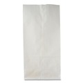 Cleaning & Janitorial Supplies | General 51030 6.31 in. x 4.19 in. x 13.38 in. 35 lbs. Capacity #10 Grocery Paper Bags - White (500/Bundle) image number 3