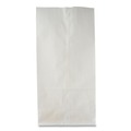 Cleaning & Janitorial Supplies | General 51030 6.31 in. x 4.19 in. x 13.38 in. 35 lbs. Capacity #10 Grocery Paper Bags - White (500/Bundle) image number 3