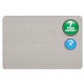 Office Jansan | Quartet 7683G 36 in. x 24 in. Oval Office Fabric Bulletin Board - Gray image number 3