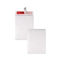 Envelopes & Mailers | Quality Park QUAR2400 9 in. x 12 in. No. 10-1/2 Flip-Stik Flap Adhesive Closure Tamper-Indicating Mailers Made with Tyvek - White (100/Box) image number 2