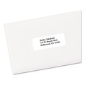  | Avery 48960 1 in. x 2.632 in. EcoFriendly Adhesive Address Labels - White (30-Piece/Sheet, 250 Sheets/Box) image number 1