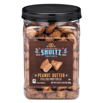 Dolcetto 24 oz Pretzels Tub - Peanut Butter