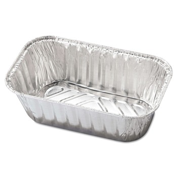 Handi-Foil 5.72 in. x 3.31 in. x 2.03 in. 1 lbs. Capacity Aluminum Baking Pan (200/Carton)