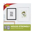 Office Jansan | Command 17201CABPK-NA Picture Hanging Strips with 6-lb. Capacity - White (4/Set, 50 Sets/Carton) image number 3