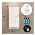 Cleaning & Janitorial Supplies | Quick Dam WUM-10 Super Absorbent Mats, 1.5 qt, 7-in x 14-in, 10/Pack image number 2