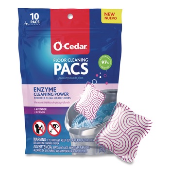 O-Cedar Cleaning PACS - Lavender Scent (8 Packs/Carton)
