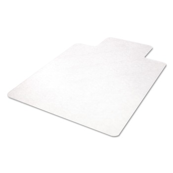 Deflecto CM21232 Economat Anytime Use Chair Mat For Hard Floor, 45 X 53 W/lip, Clear
