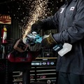 Angle Grinders | Makita GRH08M1WGAG01Z-BNDL 40V max XGT 1‑3/16 in. SDS‑Plus Cordless Rotary Hammer Kit with Dust Extractor and 4‑1/2 in. / 5 in. Angle Grinder with Electric Brake Virtual Bundle image number 17