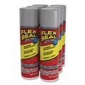 Adhesives & Glues | Flex Seal Products FSGRYR20 14 oz Flex Seal Liquid Rubber Sealant Coating Aerosol - Dries Gray (6/Carton) image number 0