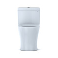 Toilets | TOTO CST646CUMFGAT40#01 Aquia IV 1-Piece Elongated Dual Flush 1.0 & 0.8 GPF WASHLETplus & Auto Flush Ready Toilet with CEFIONTECT (Cotton White) image number 5