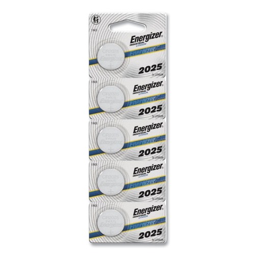 Office Electronics & Batteries | Energizer ECRN2025 3V Industrial Lithium CR2025 Coin Battery with Tear-Strip Packaging (100/Box) image number 0