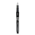 Office Jansan | Zebra 48310 Fine 0.6 mm Fountain Pen - Black Ink, Black/Gray Barrel (1 Dozen) image number 2