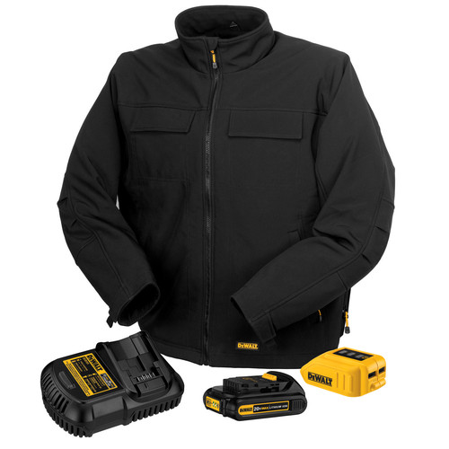 Heated Jackets | Dewalt DCHJ060C1-2XL 20V MAX 12V/20V Li-Ion Heated Jacket Kit - 2XL image number 0