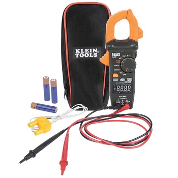 CLAMP METERS | Klein Tools CL390 400 Amp Cordless Digital Clamp Meter Kit with Reverse Contrast Display